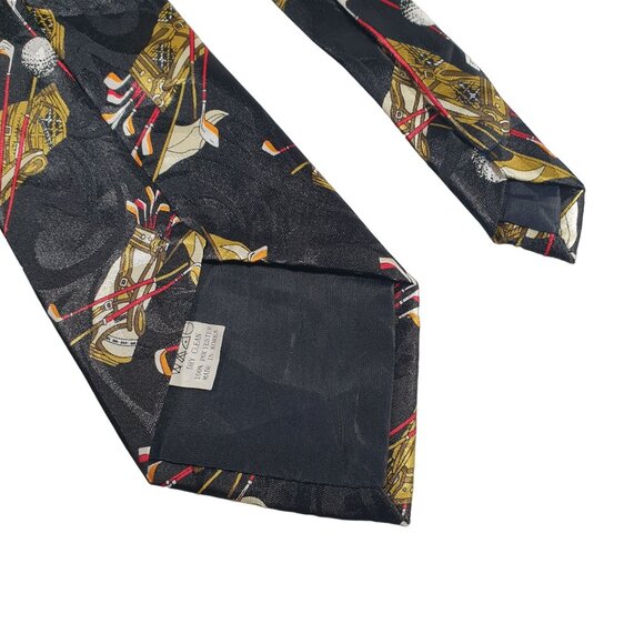 Steven Harris Golf Bag Men Necktie Tie Designer Sport Tournament Dad Gift - Picture 5 of 5